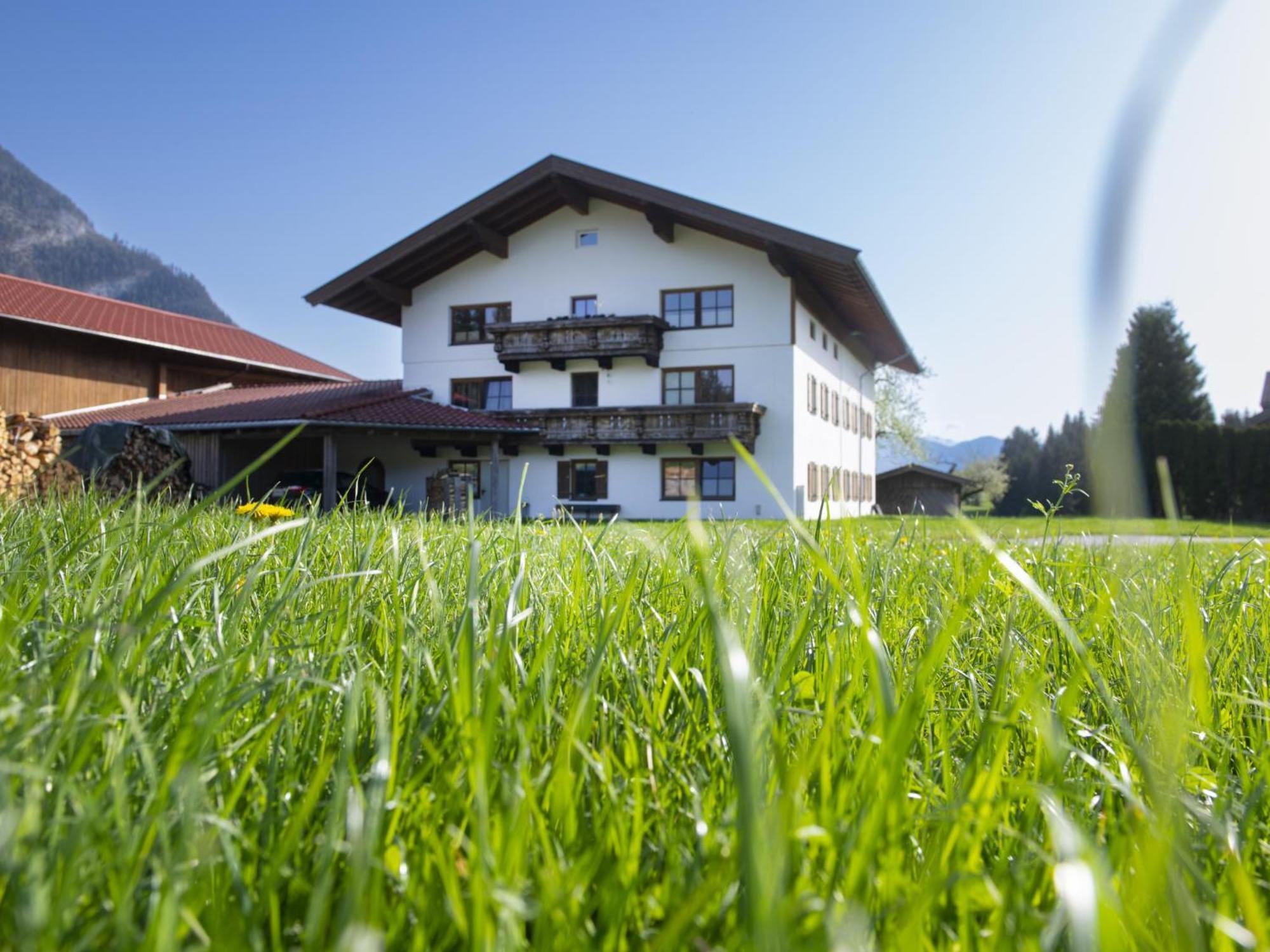 Ferienwohnung Auszeit Am Bauernhof Schwoich Exterior foto