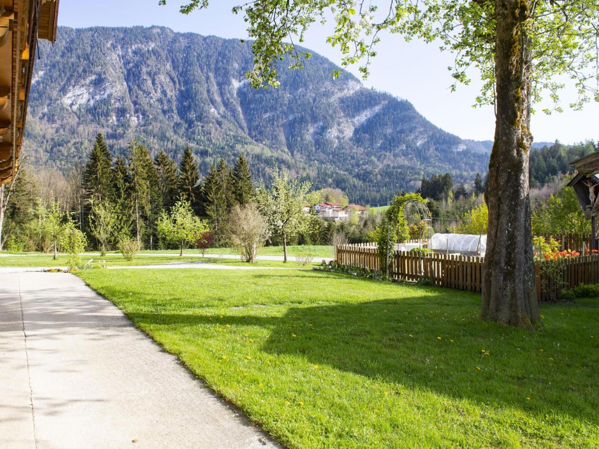 Ferienwohnung Auszeit Am Bauernhof Schwoich Exterior foto